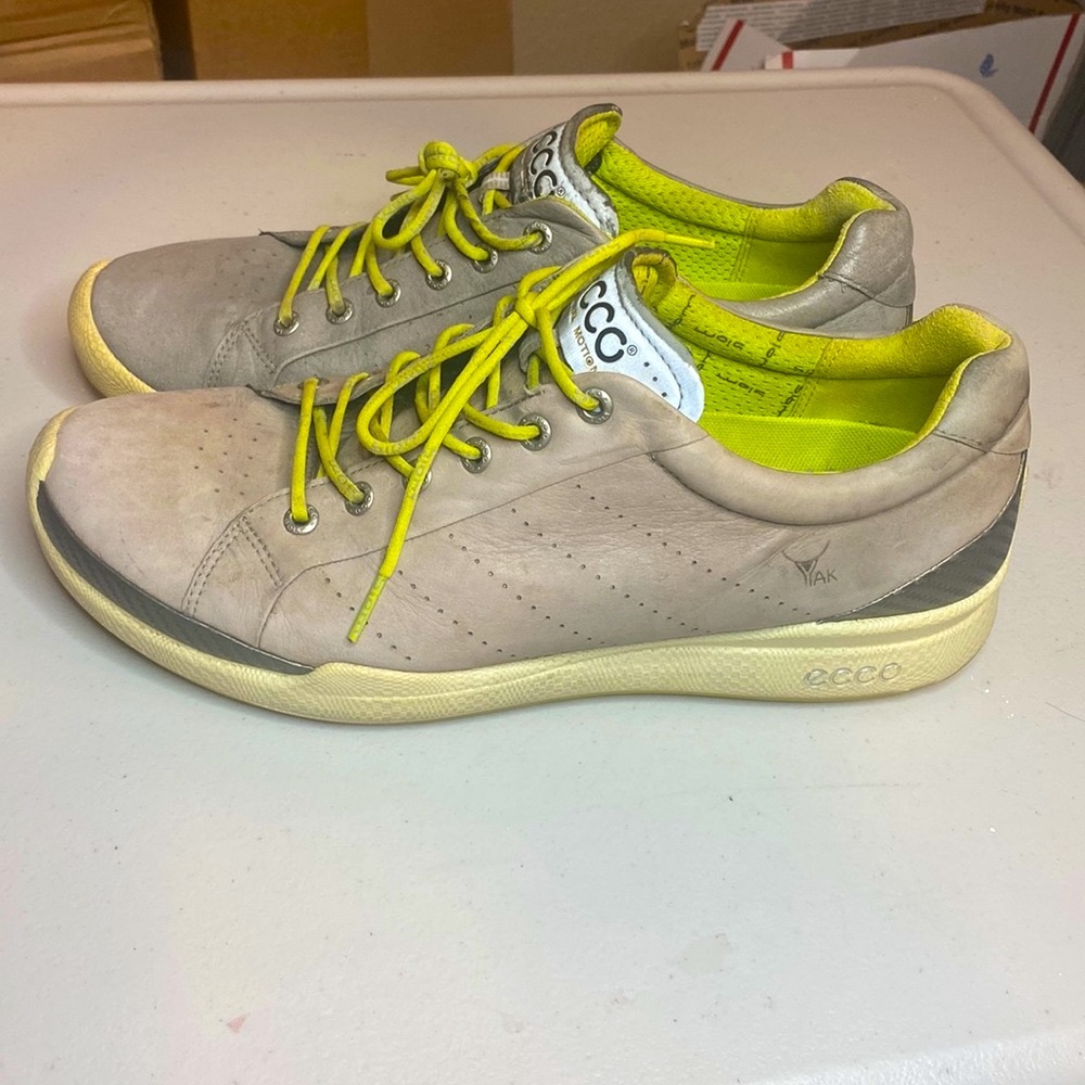 Ecco Biom Golf Shoes Grey 43/44 9.5 10 Men’s